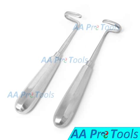 Pcs Doyen Rib Elevators Right And Left Curved Blade Dental