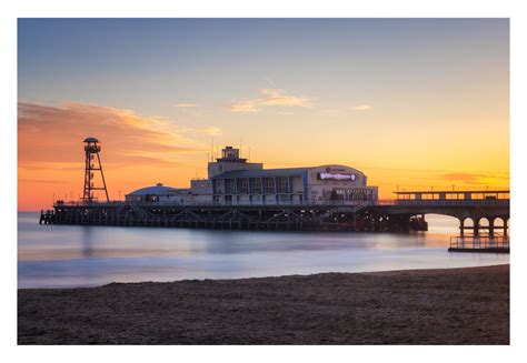 Bournemouth Pier One Of Bournemouth Pier Taken At Sunset L Flickr