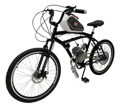 Bicicleta Motorizada Tanque 5 Litros Coroa 52 Freio A Disco Frete grátis