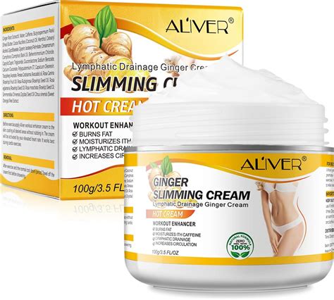 Anti Cellulite Cream Ginger Slimming Cream Fast Fat Burner For Women Cellulite Remover Slim