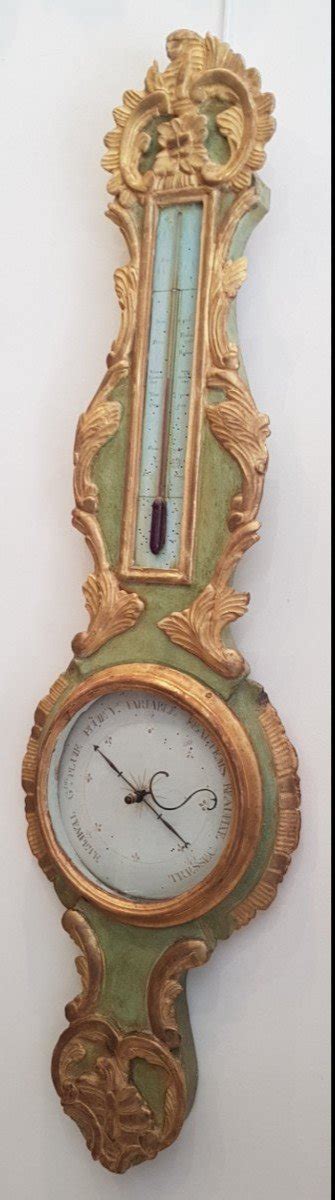 Proantic Barometer Thermometer Transition Period Louis Xv Louis Xvi