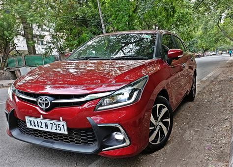 2022 New Toyota Glanza Amt Automatic Review A Feature Packed Hatchback