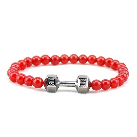 M Nner Und Frauen Mode Energie Schmuck Mm Ein Grad Rot Onyx Stein