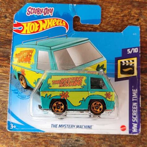 Hot Wheels The Mystery Machine Scooby Doo Hw Screen Time Lacrado Mainline