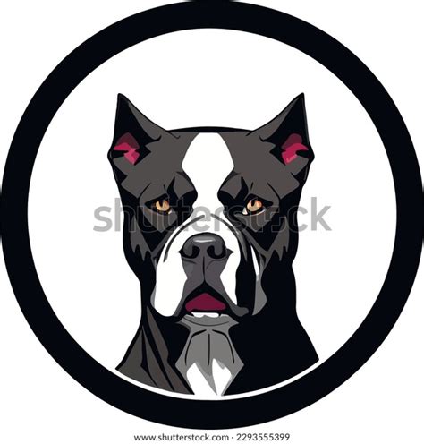 Pitbull Breed Dog Vector Logo Stock Vector (Royalty Free) 2293555399 ...