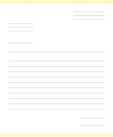 Blank Letter Template 10 Free PDF Printables Printablee