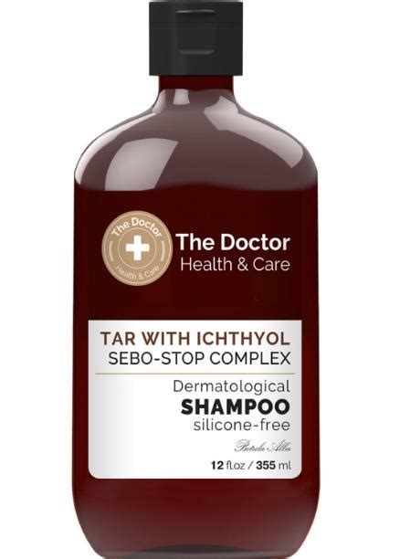 Шампунь The Doctor Sebo-stop Complex дьоготь та іхтіол, 355 мл ...