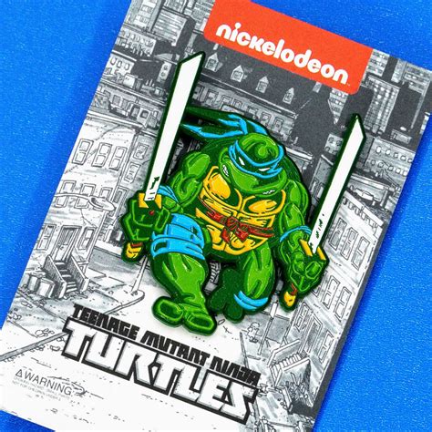 Tmnt Teenage Mutant Ninja Turtles Mirage Comics Era Enamel Pin Figure