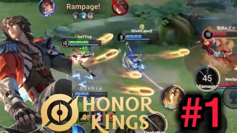 COBA SEMUA HERO FARM LANE DI RANK 1 ALESSIO HONOR OF KINGS YouTube