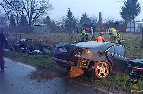 Tragedia na drodze Nie żyją dwie osoby ZDJĘCIA Lubawa