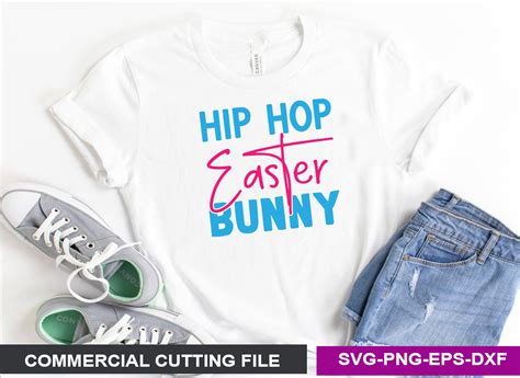 Hip Hop Easter Bunny Svg Graphic By Svg Print Design · Creative Fabrica