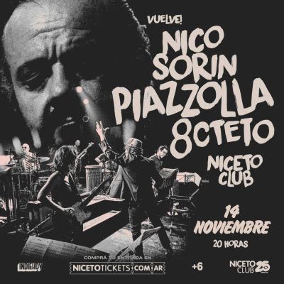 Passline Nico Sorin Piazzolla Cteto En Niceto Club