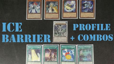 Yu Gi Oh Ice Barrier Deck Profile Combo Youtube