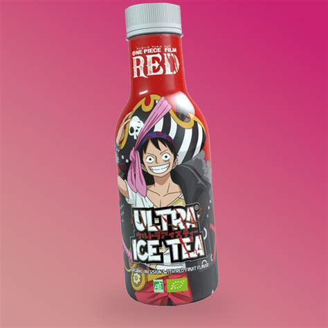 Ultra Ice Tea One Piece Luffy Red bogyós gyümölcs ízben 500ml Katchy