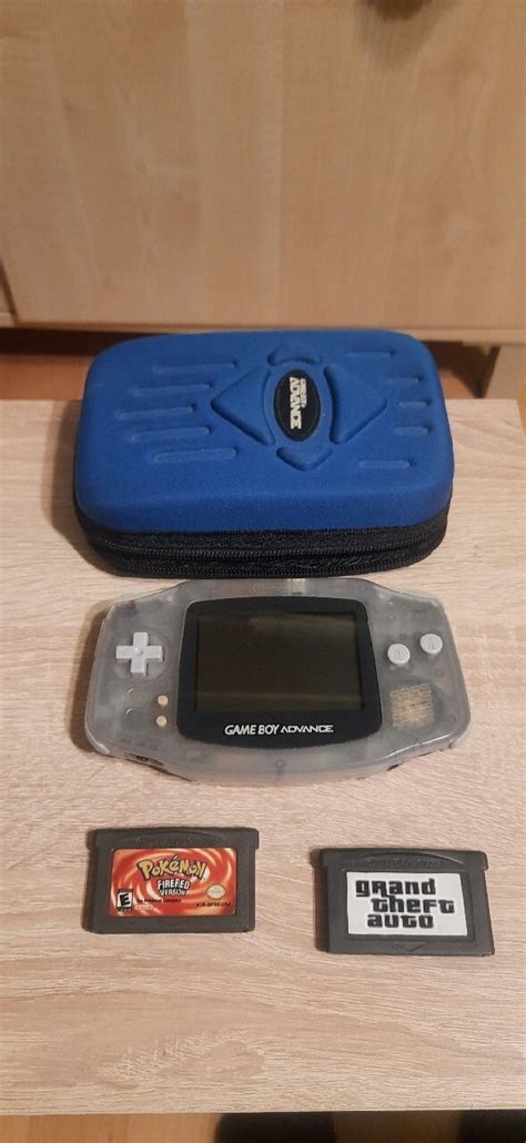 Game Boy Advance Gry Pokemon Firered I Gta Warszawa Licytacja Na