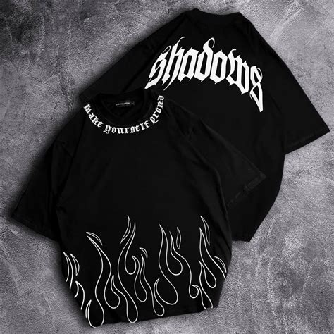 Jual Afi Ec Kaos Oversize Wanita Shadows Ld P Shopee