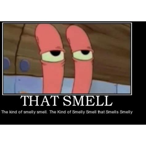 Mr Krabs Smelly Smell Meme