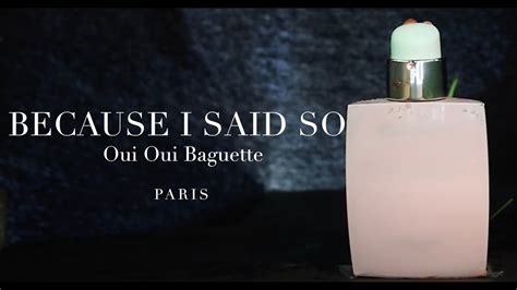 Oui Oui Baguette Paris Perfume Commercial Youtube