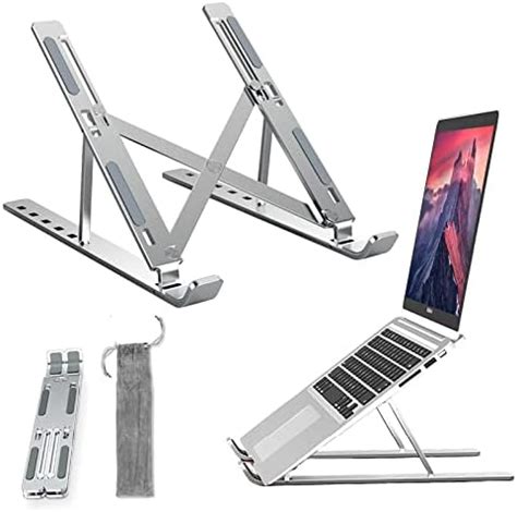 ALLWYOU Laptop Stand For Desk 6 Levels Of Height Adjustable Laptop