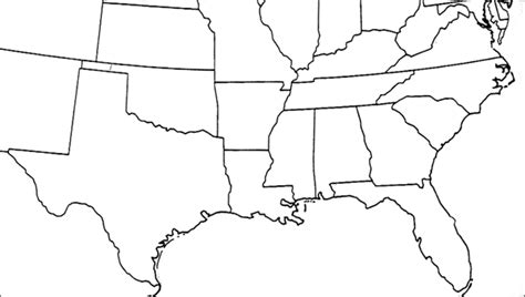 Map Of The Southern States - Maping Resources