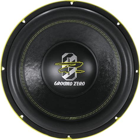 Ground Zero Gzhw Xspl D Cm High Quality Spl Subwoofer