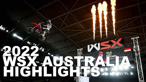 Wsx World Supercross Highlights Melbourne Youtube