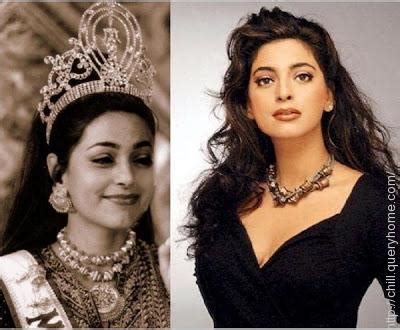 What award did Juhi Chawla won in Miss Universe 1984 contest?