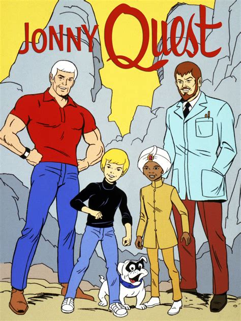 Jonny quest, Classic cartoon characters, Hanna barbera