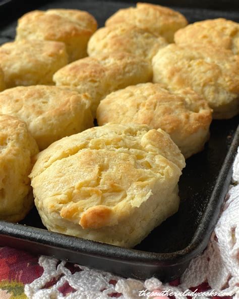 SOUR CREAM BISCUITS - The Southern Lady Cooks