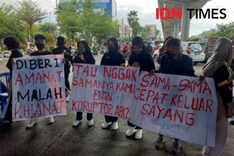 Hari Anti Korupsi Mahasiswa Unhas Soroti Hukum Di Sulsel