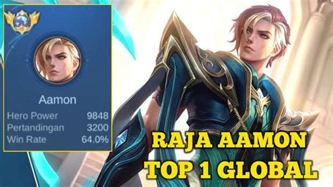 Gameplay Aamon Top Global Emblem Aamon Build Aamon Tersakit