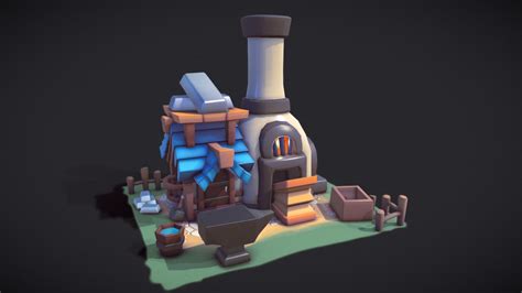 Blacksmiths Furnace 3d Model By Nzedan 82b3e14 Sketchfab