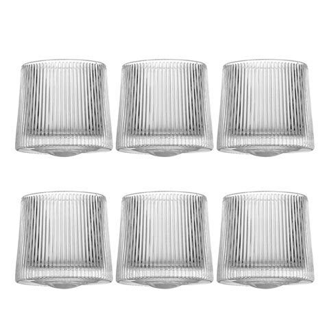 Dream Home Premium Hand Cut Crystal Whiskey Scotch Glasses Set Of 6 Shop Today Get It