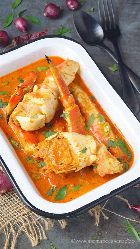 Crab Curry Recipe With Coconut Kerala Njandu Curry Aromatic Essence