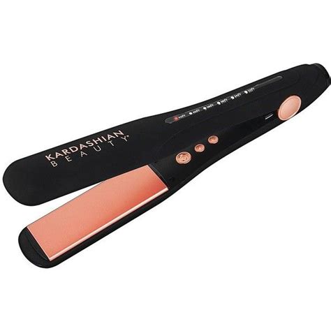 Kardashian Beauty 1 5 Ceramic Flat Iron Black Kardashian Beauty Ceramic Flat Iron Hair