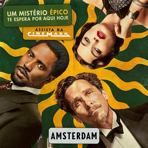 cinemarkoficial on Twitter Baseado em uma história real Amsterdam