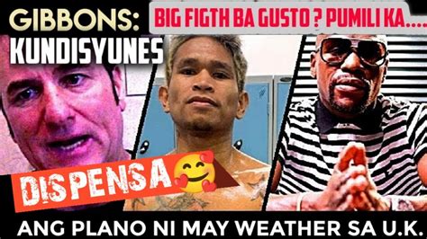 Ang Kondisyon Ni Sean Gibbons Kay Johriel Casimero Floyd Mayweather