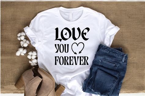 Love You Forever Svg Graphic Design Graphic By Mofazzal · Creative Fabrica