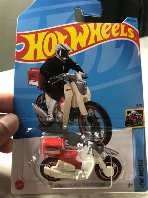 Hot Wheels Honda Cub Custom Motor Hobbies Toys Toys Games On Carousell