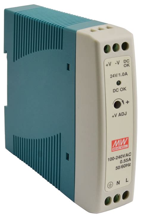 VDC Automatic Zasilacz Impulsowy 1A 24 W MDR 20 24