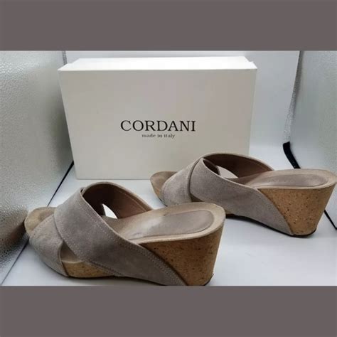 Cordani Shoes Cordani Made In Italy Womens Suede Gray Wedge Poshmark