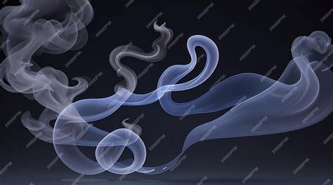 Premium AI Image | Smoke effects on transparent background