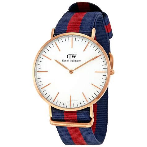 Daniel Wellington Classic Oxford Eggshell White Dial Mens Watch 0101dw