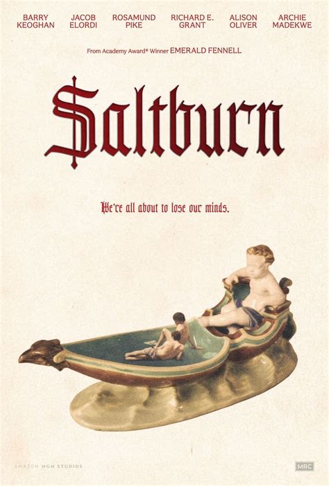 Saltburn Poster By Scott Saslow En Poster De Peliculas