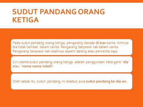 Detail Contoh Sudut Pandang Orang Ketiga Koleksi Nomer 20