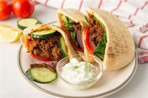 Slow Cooker Beef Gyros Recipe MenuPlans Making Menu Planning Easy