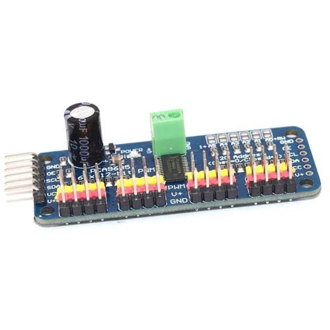 Módulo Arduino Pca9685 Pwm 12bit Driver I2c 16 Canales Servo Robot