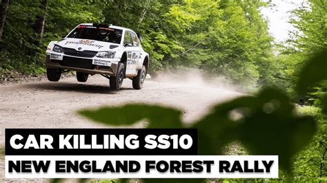 New England Forest Rally Brutal Stage Youtube