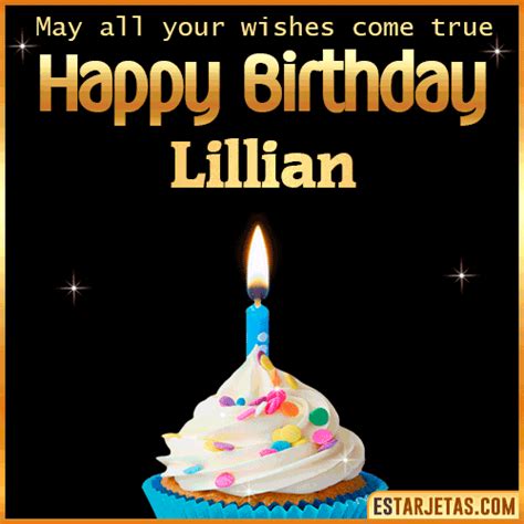 Feliz Cumpleaños Lillian Imágenes  Tarjetas Y Mensajes