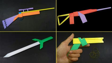 Awesome Origami Weapons - canvas-valley